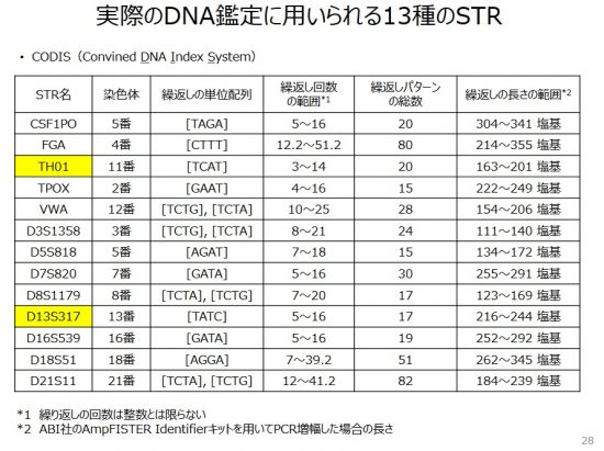 dna型鑑定 バイオハックch