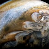 NASAの木星探査機Junoが撮影した画像で作成した木星の動画が神秘的すぎる