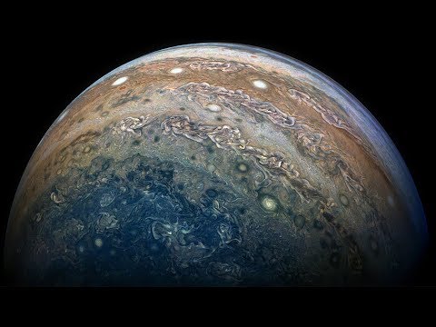 Nasaの木星探査機junoが撮影した画像で作成した木星の動画が神秘的すぎる バイオハックch